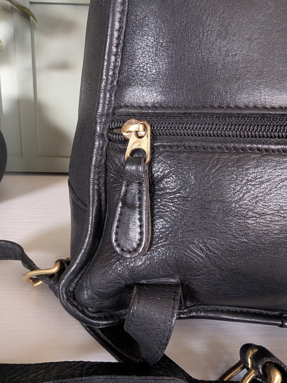 Vintage Coach Leather Mini Daypack Backpack - Picture 5 of 14